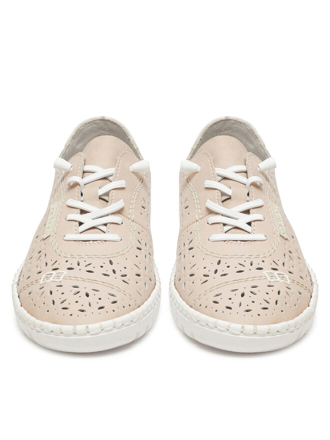 Rieker Halbschuhe Rieker M2354-31 Beige