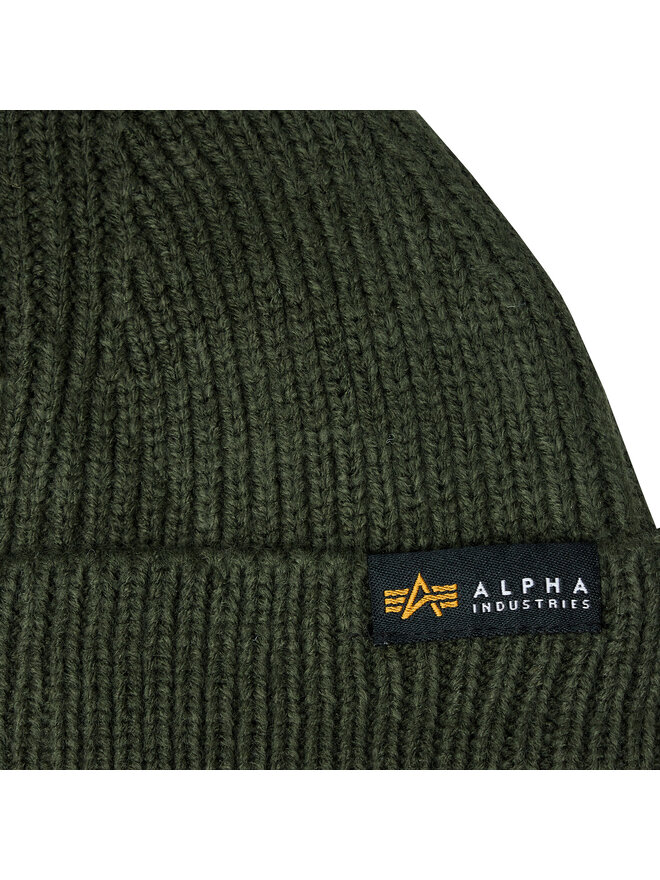 Alpha Industries Čepice Alpha Industries Dockers Beanie 138905 Zelená