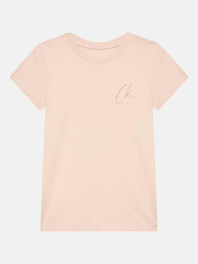Calvin Klein Jeans Calvin Klein Jeans T-Shirt Signage IG0IG02624 Rosa Slim Fit