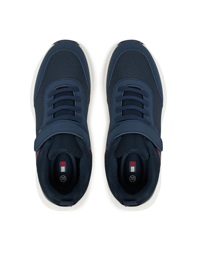Tommy Hilfiger Снікерcи Tommy Hilfiger T3X9-34115-1845 D Cиній