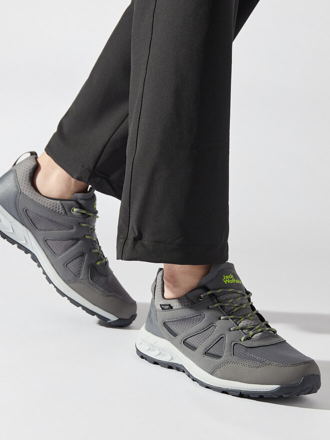 Jack Wolfskin Trekkingschuhe Jack Wolfskin Woodland 2 Texapore Low M 4051271 Grau