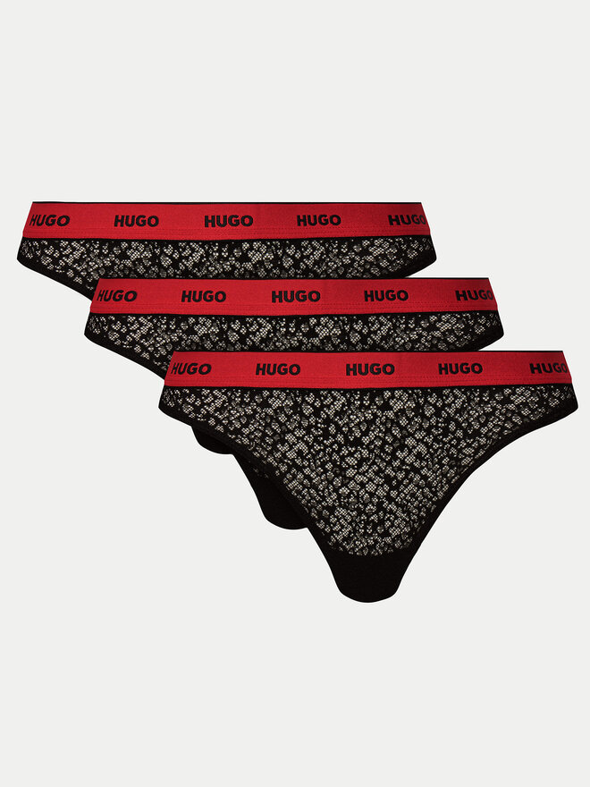 HUGO HUGO 3 db tanga 50535265 Fekete