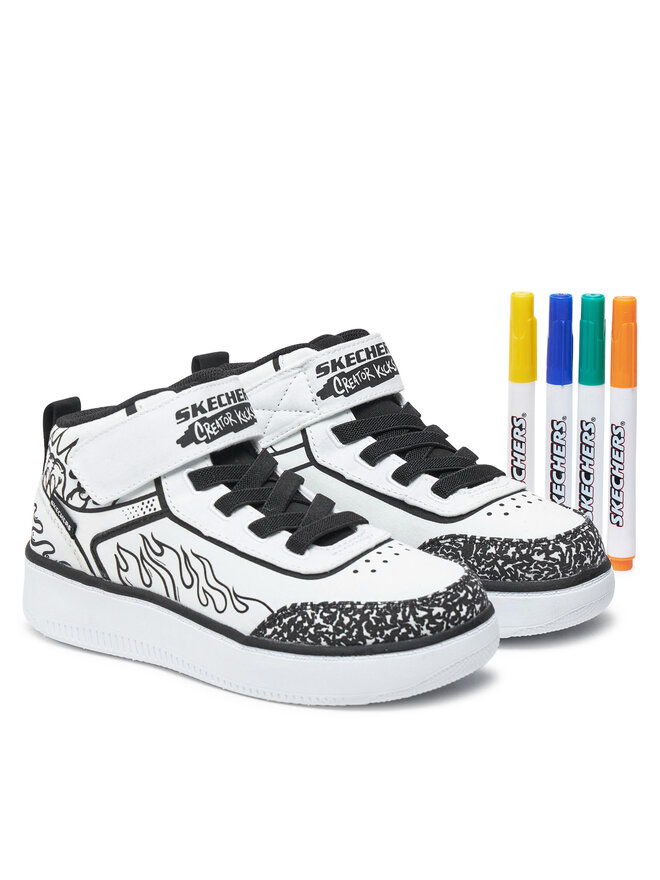 Skechers Sneakers Skechers Color Blitz 403500L/WBK Bianco