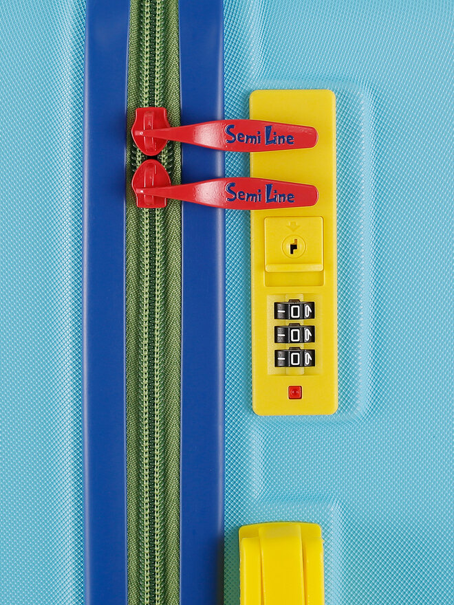 Semi Line Großer Koffer Semi Line T5844-3 Blau