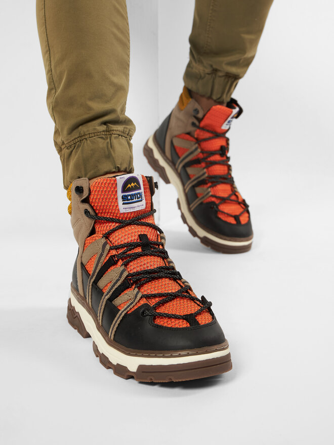 Scotch & Soda Черевики туристичні Scotch & Soda Abbasi 21843165 Кольоровий