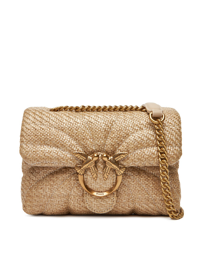 PINKO Torebka PINKO Love Puff Mini PE 25 PLTT 100039 A2C8 Beżowy