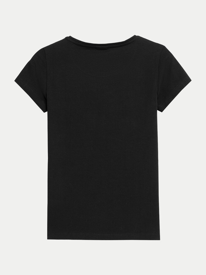 4F 4F Marškinėliai 4FWMM00TTSHF1846 Juoda Slim Fit
