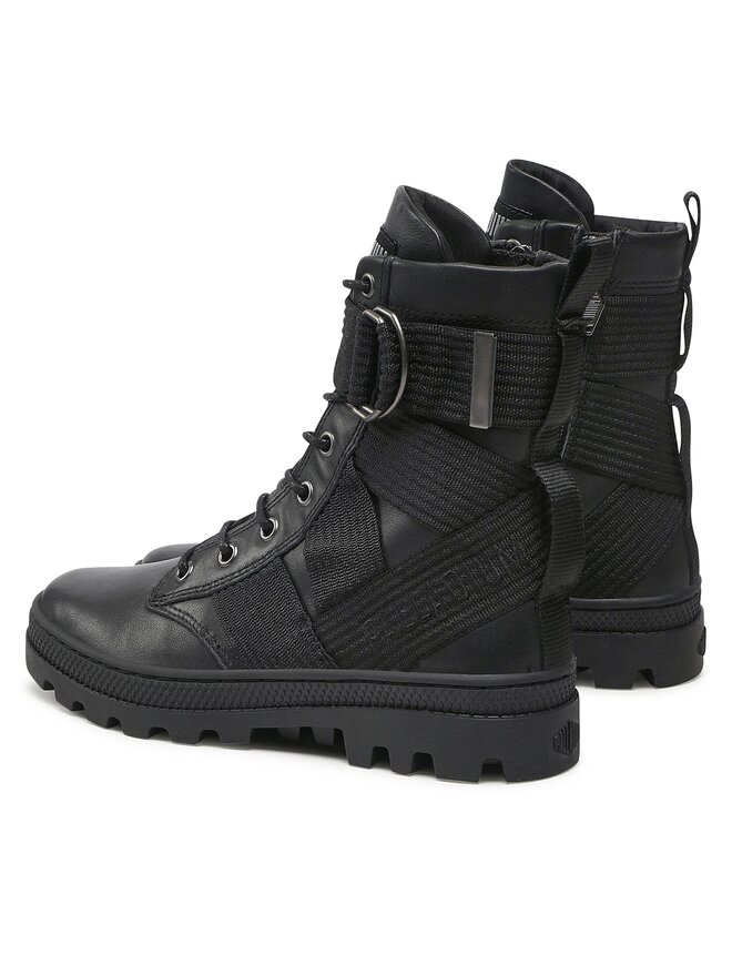 Palladium Schnürstiefeletten Palladium Pallabosse Tact St L 95945-008-M Schwarz