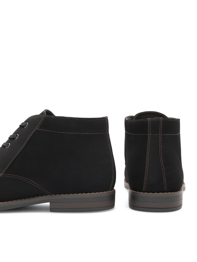 Lanetti Schnürschuhe Lanetti MYL8489-1 Schwarz
