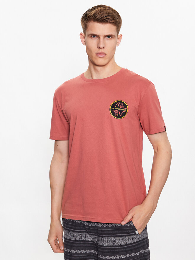 Quiksilver Quiksilver Camiseta Core Bubble EQYZT07232 Naranja Regular Fit