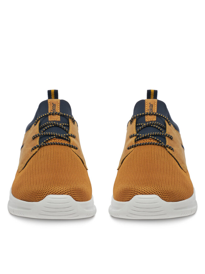 Rieker Sneakersy Rieker B7371-68 Medená