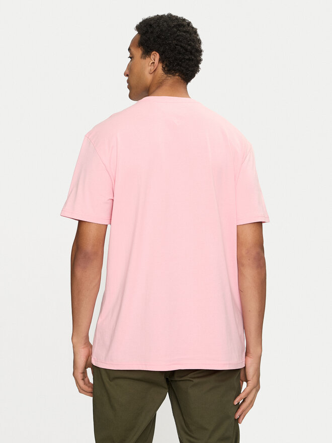 Tommy Jeans Tommy Jeans Camiseta Linear Logo DM0DM17993 Rosa Regular Fit