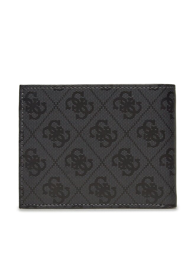Guess Kleine Herren Geldbörse Guess SMVELE LEA20 Schwarz