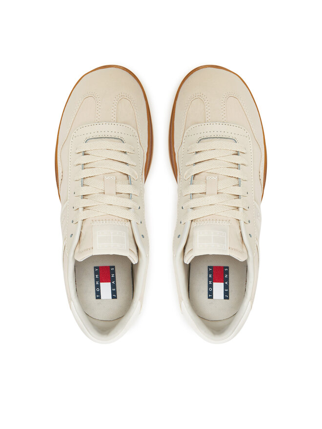 Tommy Jeans Снікерcи Tommy Jeans The Greenwich Textile EN0EN02805 Бежевий