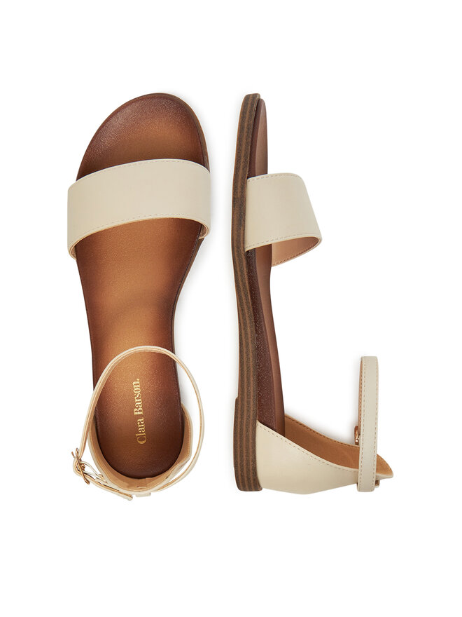 Clara Barson Sandalen Clara Barson MAGNA WS5811-01 Beige