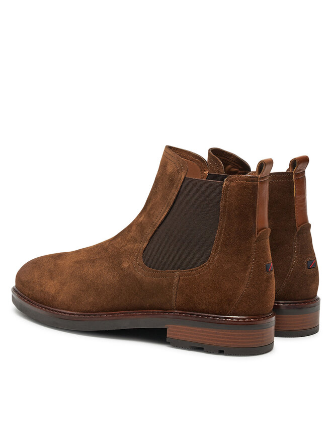 Pepe Jeans Sztyblety Pepe Jeans Leeds Chelsea PMS50246 Brązowy