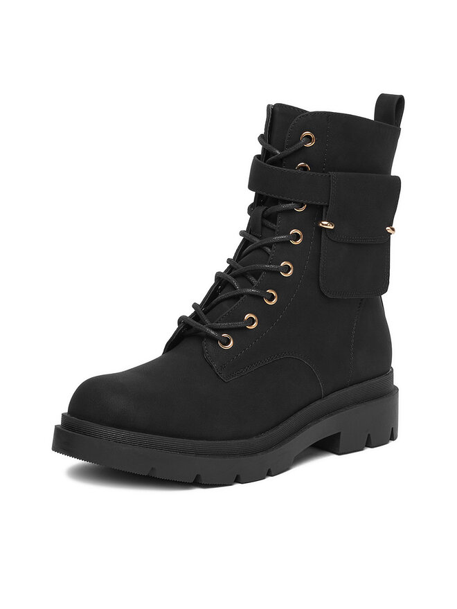 DeeZee Schnürschuhe DeeZee HX21071-37A Schwarz