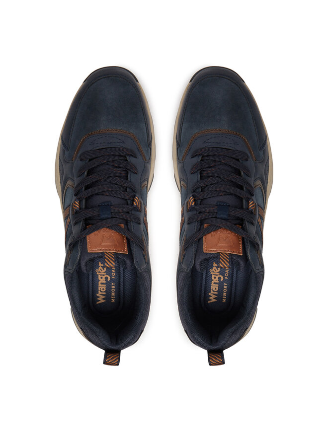Wrangler Sneakersy Wrangler West Men Low 20243027.29Y Granatowy