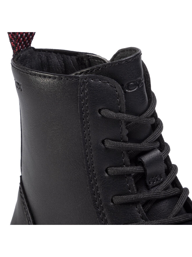 Geox Ботуши Geox J Eclair G. D J049QD 000BC C9999 M Черен