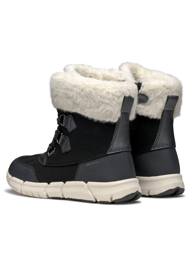 Geox Μπότες Χιονιού Geox J Flexyper Girl B Ab J46APA 0AU50 C9B1P M Μαύρο
