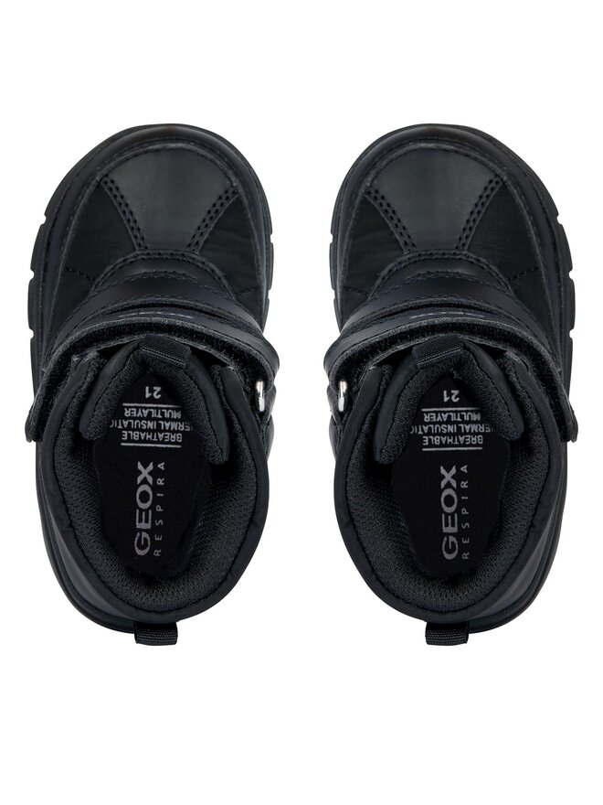 Geox Botas de nieve Geox B Willaboom Boy B Ab B365BG 0FU54 C9999 M Negro