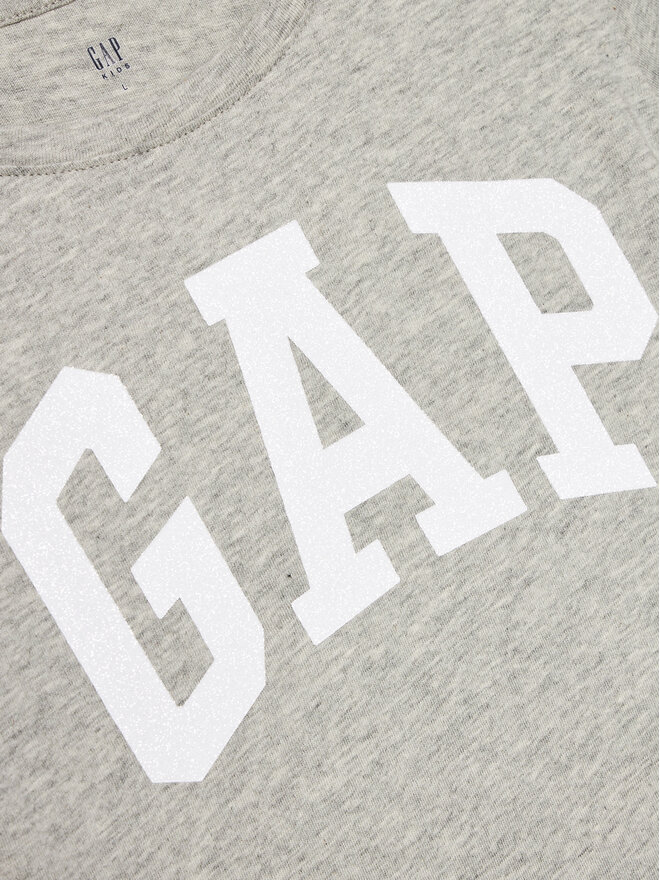Gap Gap Футболка 460525-08 Сірий Regular Fit