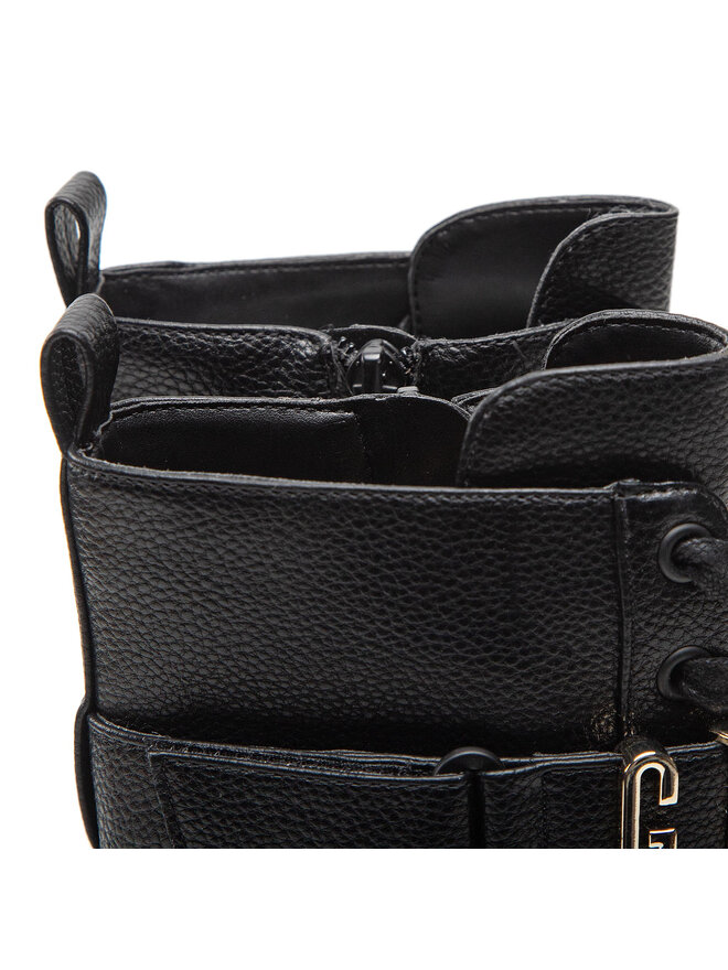 Guess Polokozačky Guess Madox FL8MDX ELE10 Černá