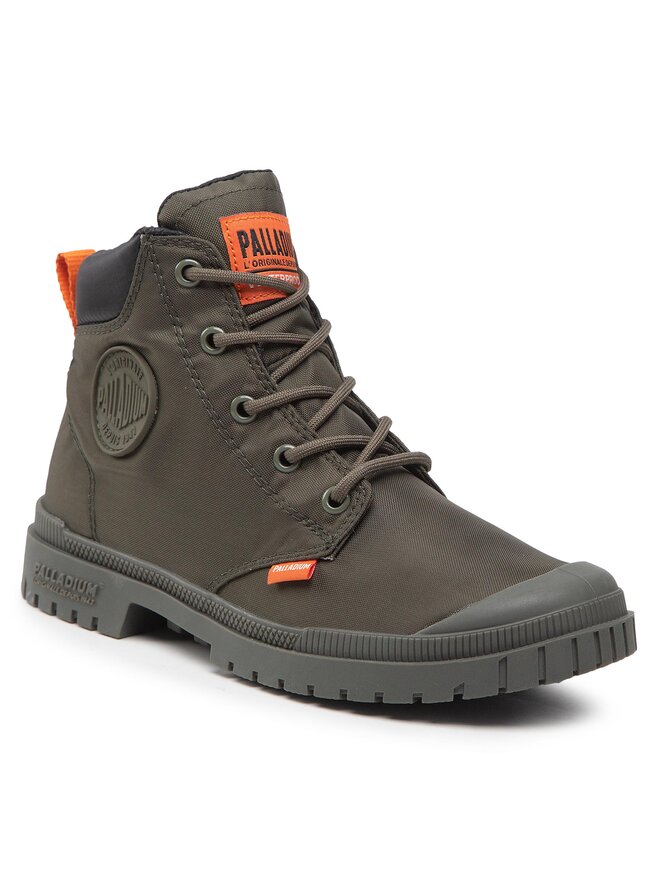 Palladium Ορειβατικά παπούτσια Palladium Pampa Sp20 Cuff Wp+ 76835-325-M Χακί
