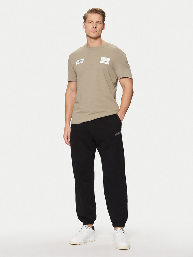 Guess Guess T-shirt Z5RI14 J1314 Bež Regular Fit