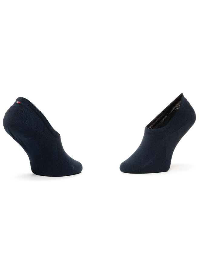 Tommy Hilfiger Set di 2 paia di calzini corti da donna Tommy Hilfiger 383024001 Blu scuro