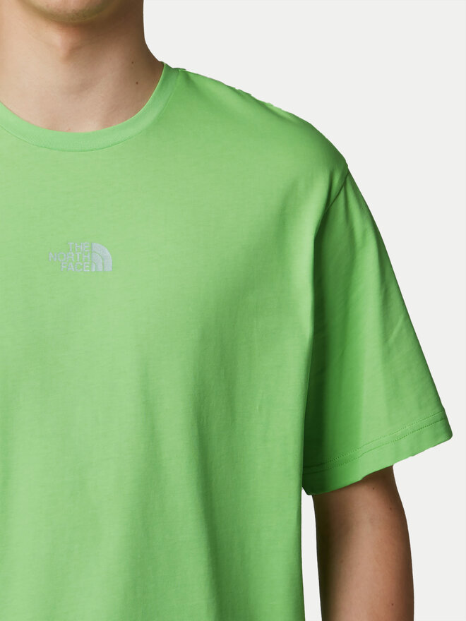 The North Face The North Face Marškinėliai Unisex SS Never Stop NF0A8C3A Žalia Relaxed Fit
