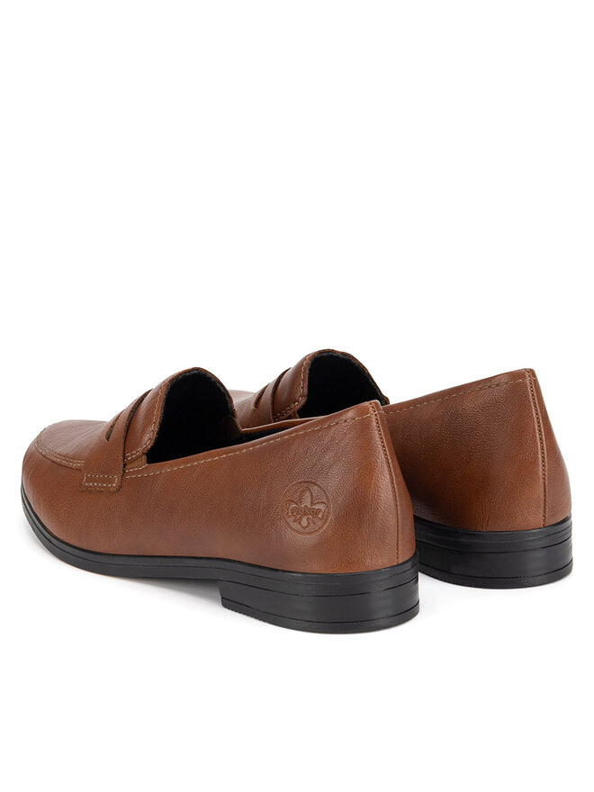 Rieker Loaferice Rieker 46260-22 Smeđa