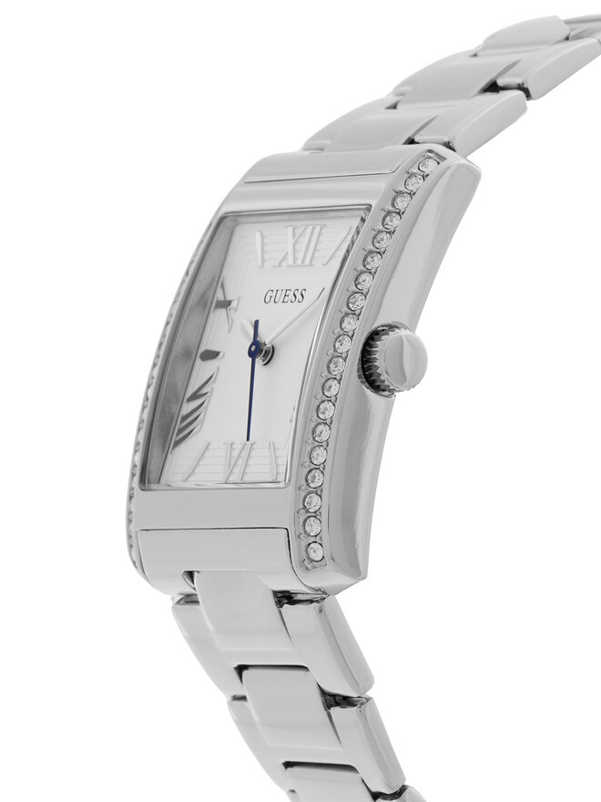 Guess Ročna ura Guess Bonnie  GW0874L1 Srebrna