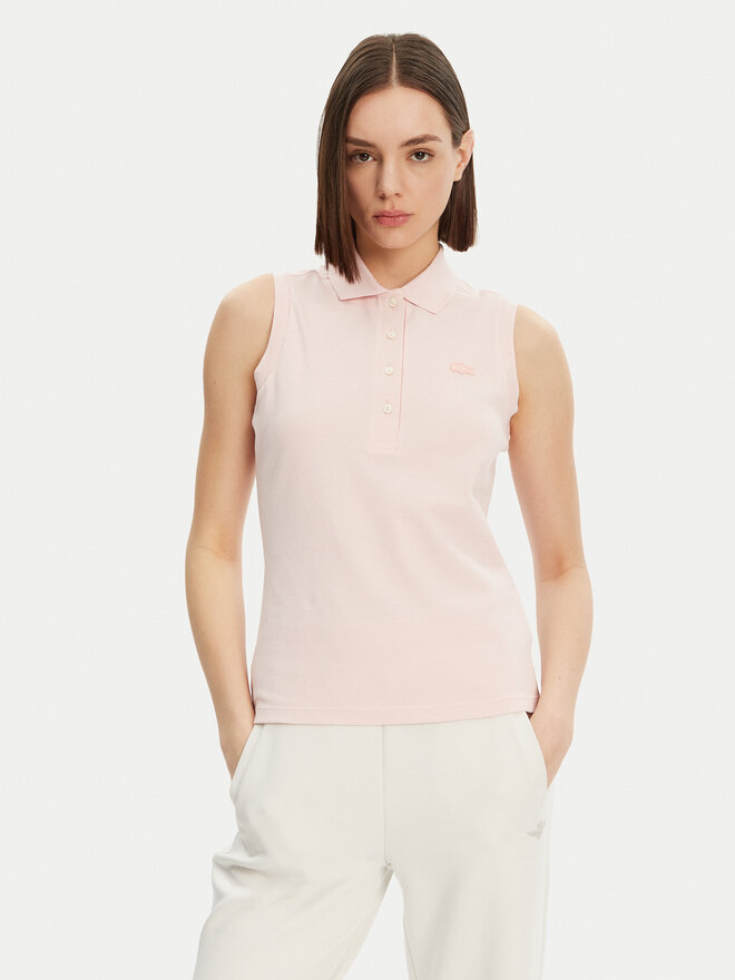 Lacoste Lacoste Polo PF5445 Ružičasta Slim Fit