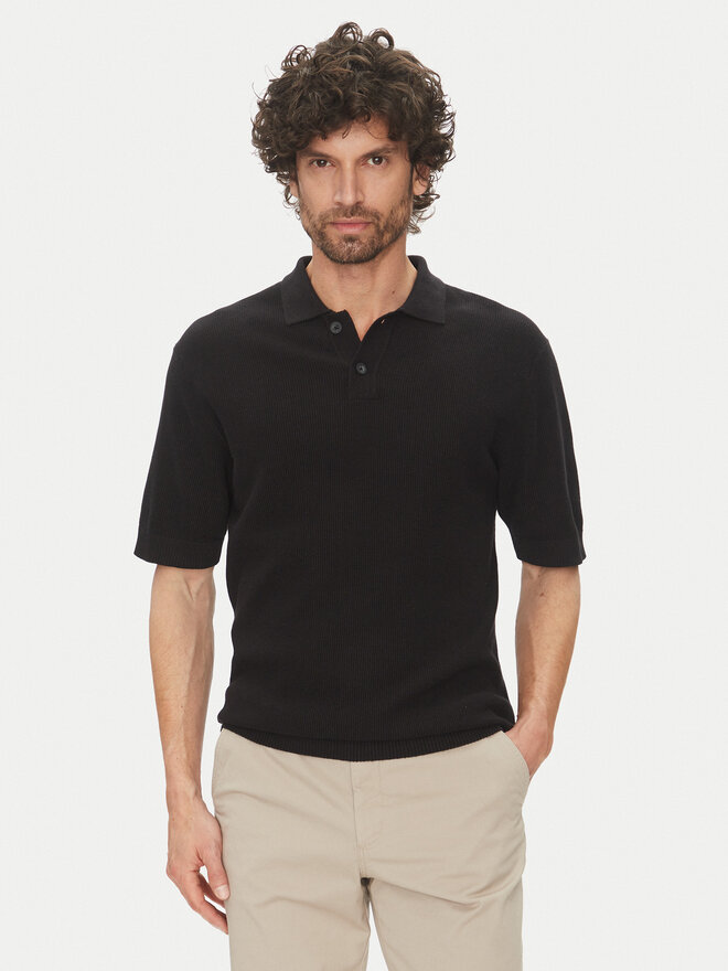 Only & Sons Only & Sons Polo Tony 22033571 Μαύρο Regular Fit