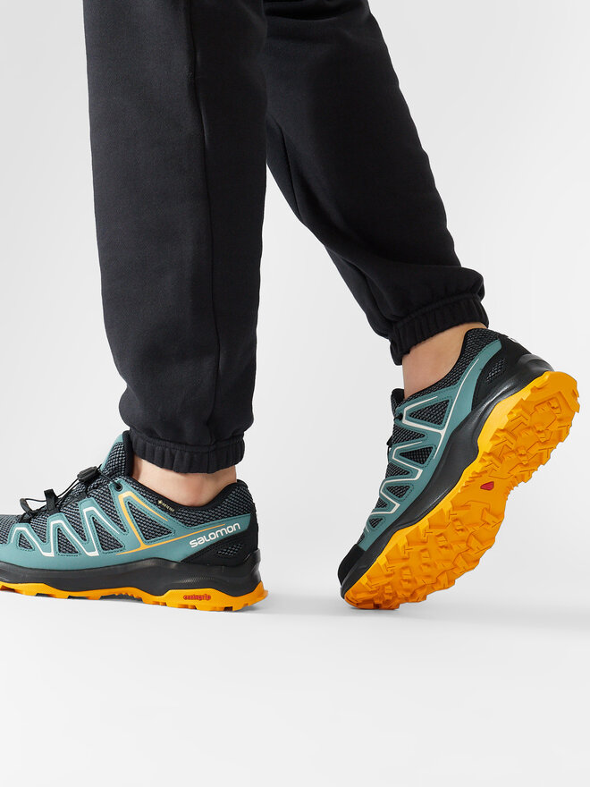 Salomon Trekingová obuv Salomon Custer Gtx GORE-TEX 412316 38 W0 Modrá