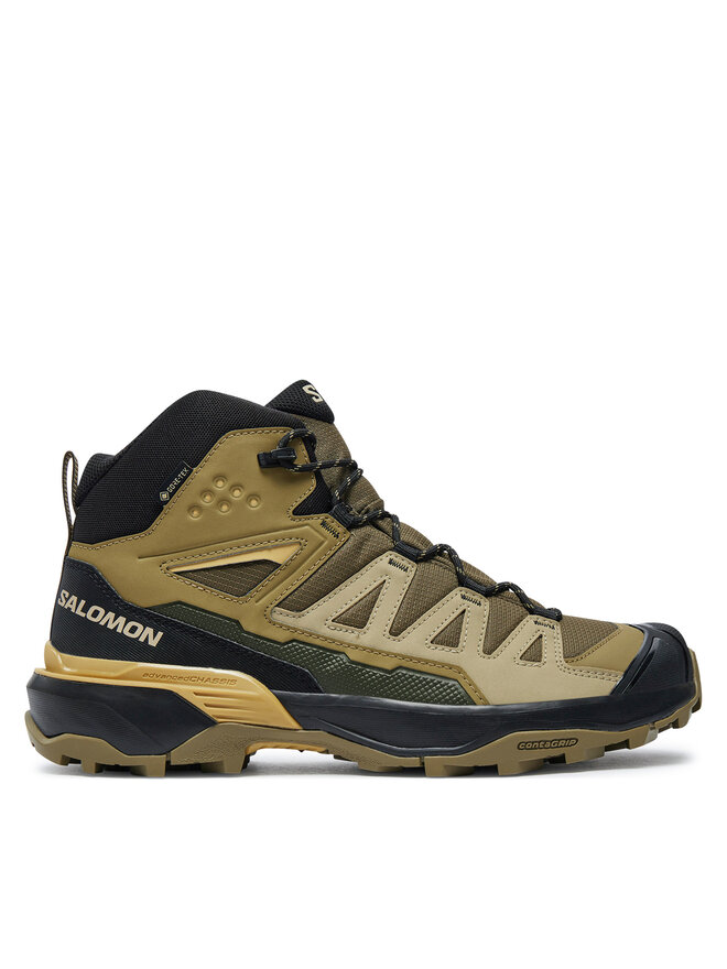 Salomon Trekkingi Salomon X Ultra 360 Mid Gore-Tex L47447700 Zielony