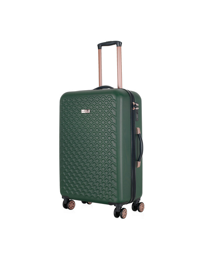 Semi Line Střední kufr Semi Line T5928-2 Khaki