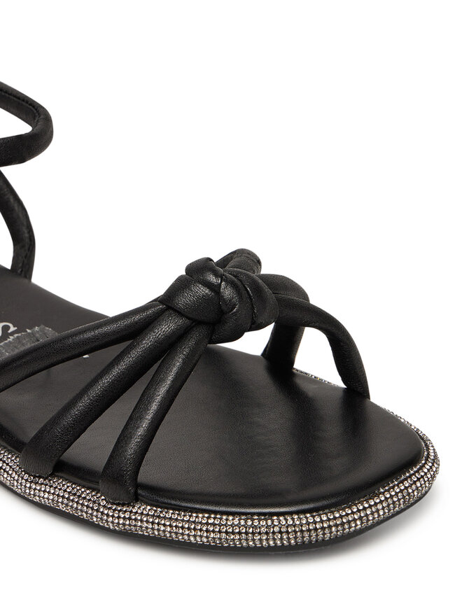 Guess Sandales Guess FLJSLO LEA03 Melns