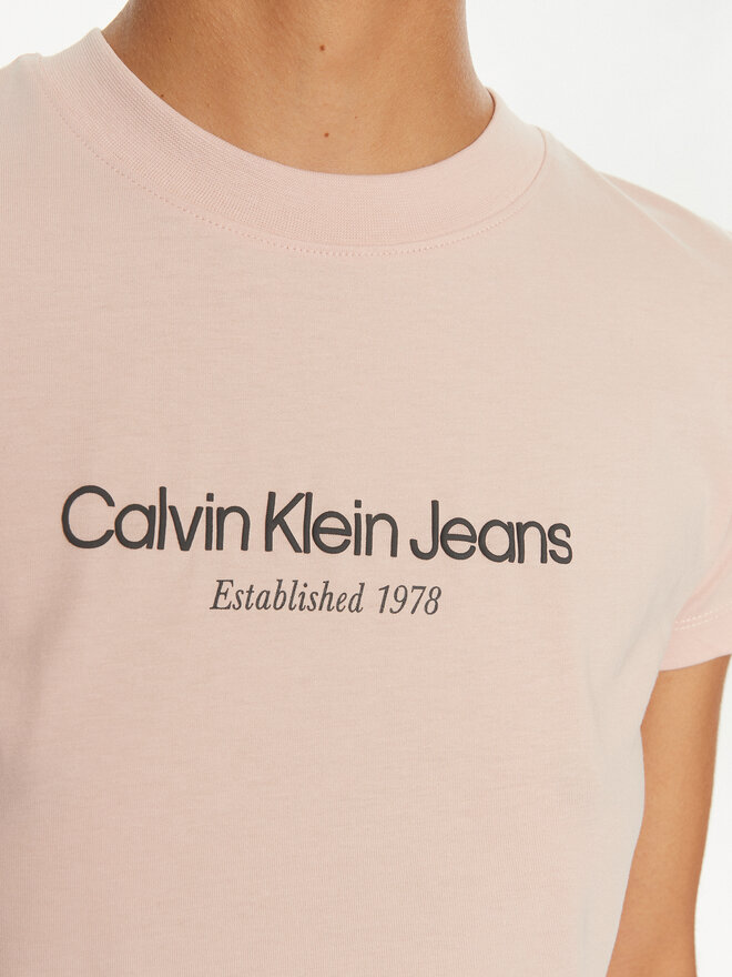 Calvin Klein Jeans Calvin Klein Jeans Футболка J20J224914 Рожевий Regular Fit