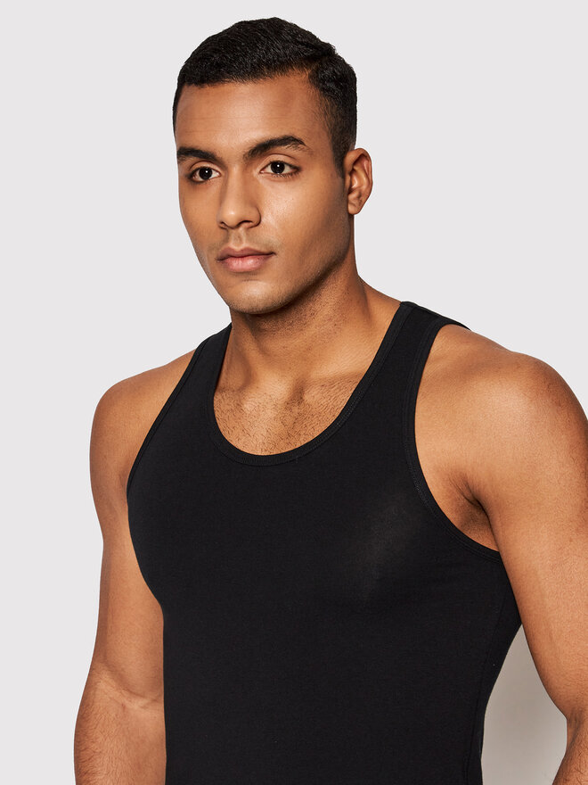 United Colors Of Benetton United Colors Of Benetton Tank top 3OP82H257 Μαύρο Regular Fit