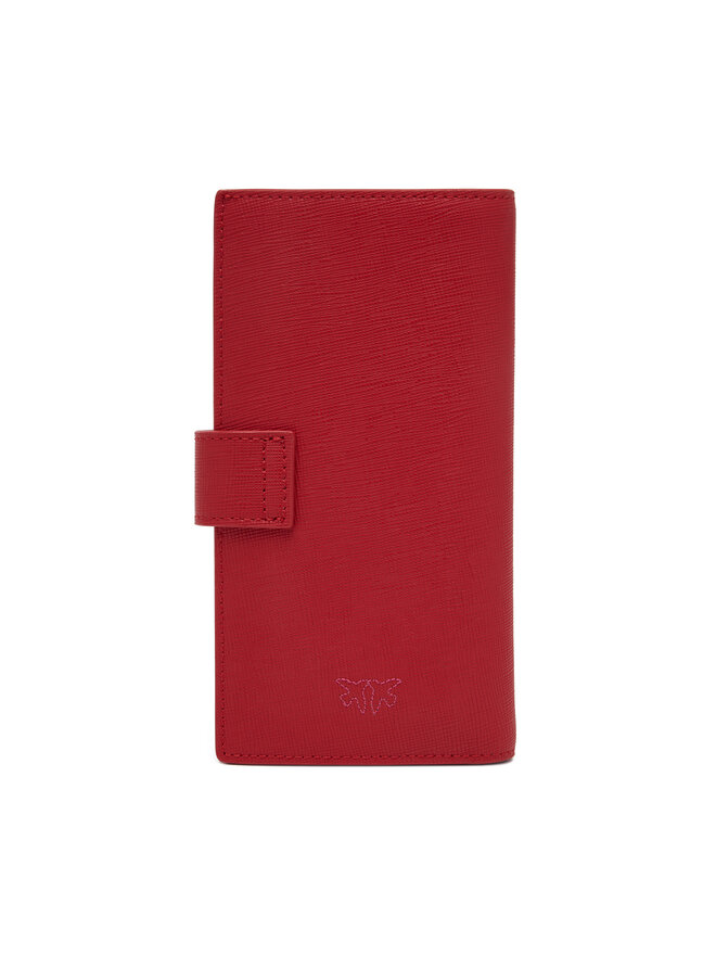 PINKO Duży Portfel Damski PINKO Continental Wallet PE 25 PCPL 104354 A29P Czerwony