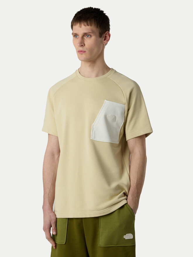 The North Face The North Face T-shirt Terry NF0A8C28 Bež Relaxed Fit