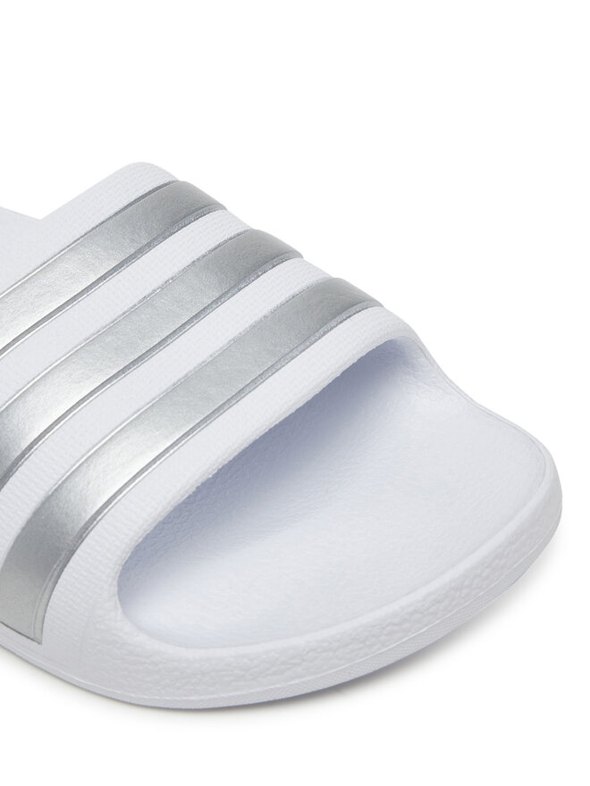 adidas Şlapi adidas adilette Aqua K F35555 Alb