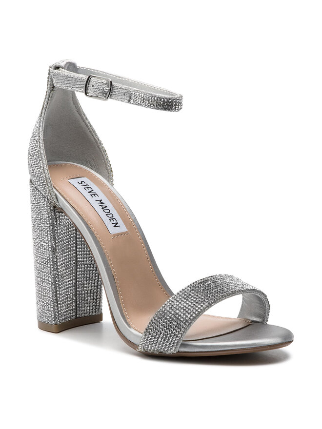 Steve Madden Sandale Steve Madden Carrson-R SM11000371-02003-968 Argintiu
