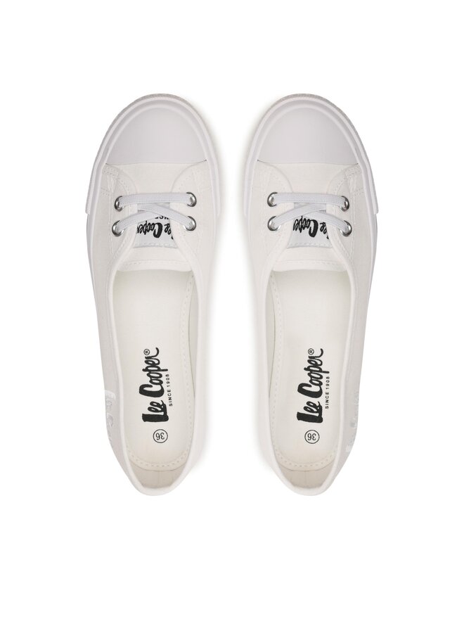 Кеди Lee Cooper LCW-23-31 Білий | evzuttya.com.ua