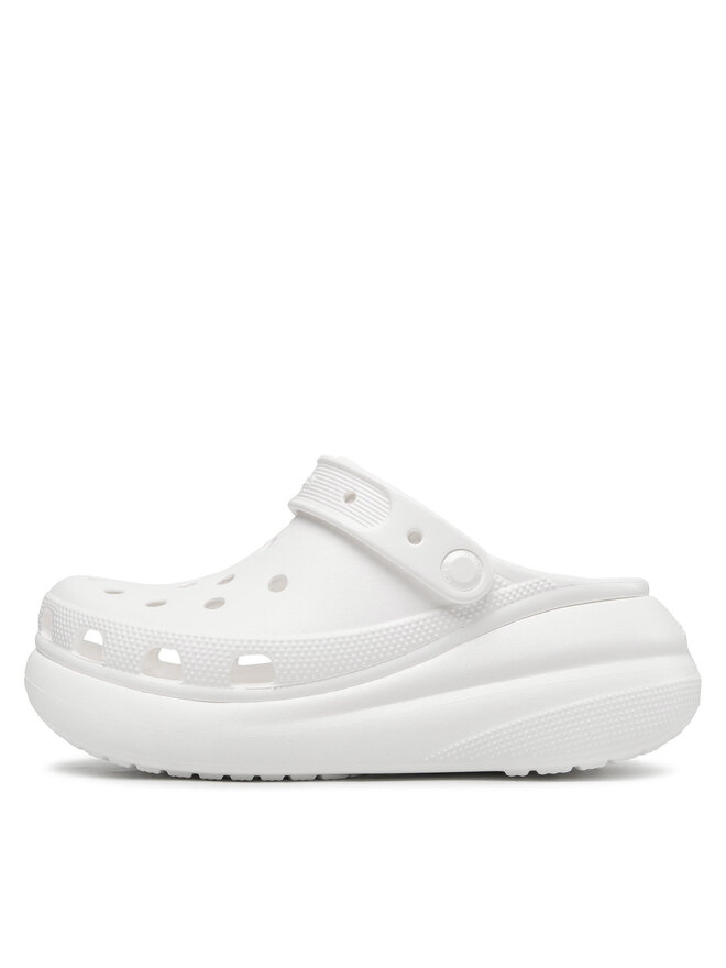 Crocs Παντόφλες Crocs Classic Crush Clog 207521 Λευκό