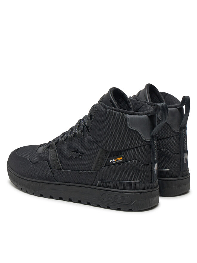 Lacoste Sneakersy Lacoste T-Clip Mid Trainers 7-48SMA0040 Czarny