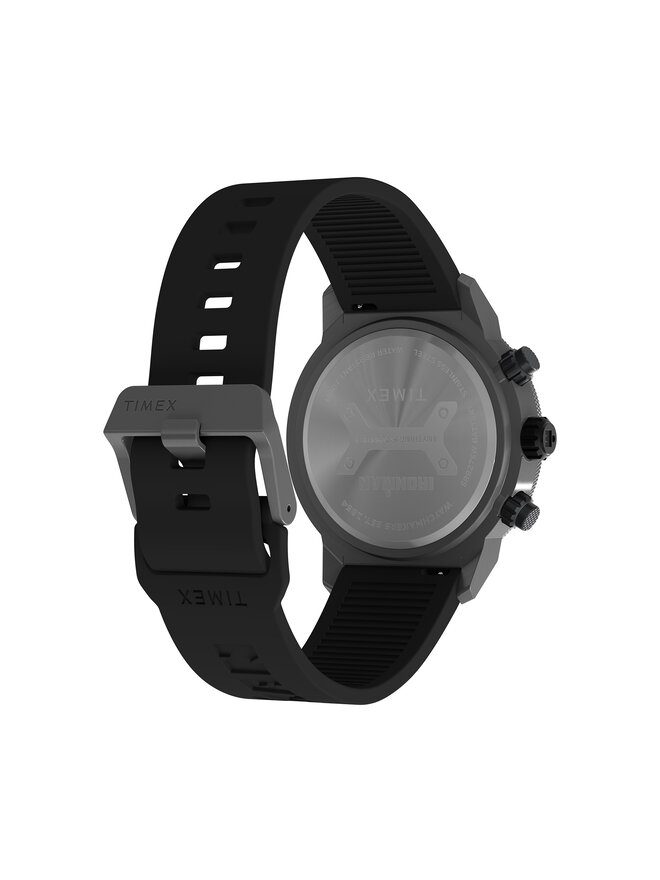 Timex Pulkstenis Timex Ironman® Challenger Chronograph TW2Y01900 Melns