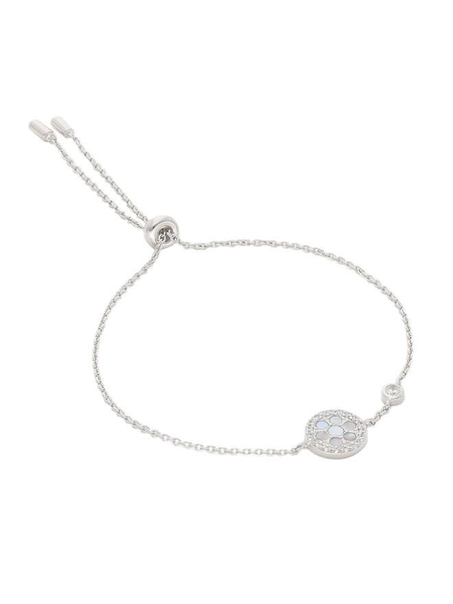 Fossil Bracciale Fossil Glitz Extension JFS00519040 Argento
